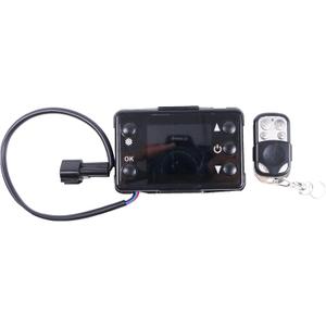 ZTUOAUMA 12V 24V LCD Monitor Controller Thermostat Switch with 4-Button Remote Control for 2KW 3KW 5KW 8KW Diesel Parking Heater Air Heaters