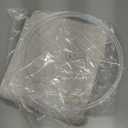 Lampshades Set of 2, Drum Lampshades 11.6" Top x 12.6" Bottom x 9.8" High, Seaside village Medium Lampshades (Spider Fitter), Beige Lampshades Natural Linen Hand Crafted, Easy Assembly Required