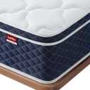 Queen Mattress 12 Inch, Soft Multilayer Cooling Gel Memory Foam Hybrid Mattress for Pain Relief & Deep Sleep, Medium Plush Queen Size Bed in a Box, None of Fiberglass -100 Night Trial