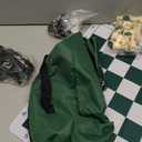 Juegoal 20" Portable Chess & Checkers Set, 2 in 1 Travel Board Games for Kids and Adults, Folding Roll up Chess Game Sets, Extra 26 Checker Pieces, Tournament Thick Mousepad Mat with Storage Bag