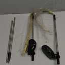 Solar Garden Firework Lights Outdoor Waterproof, 2 Pack 200 LED 8 Lighting Modes Sparklers Solar Twinkling Starburst Lights for Yard Flowerbed Pathway Fence Decorations, Warm White