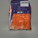 Boys Two Piece Swim Set Zipper Rash Guard Swimsuits Long Sleeve Bathing Suit for 4-12 Years (9-10 Years, Orange Graffiti)