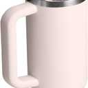 STANLEY Quencher ProTour Flip Straw Tumbler with Leakproof Lid 30 oz | Built-in Straw and Handle | Cup Holder Compatible for Travel | insulated Stainless Steel Cup | BPA-Free | Rose Quartz