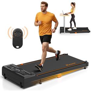 Walking Pad, RIKSION Under Desk Treadmill for Home/Office, Compact Walking Pad with Remote Control & LED Display, Portable Quiet Jogging Running