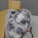 Homemate Heated Blanket Electric Throw - 50"x60" Heating Blanket Throw 1/2/4/6/8 Hours Auto-Off 10 Heat Levels Over-Heat Protection Luxury Faux Fur Sherpa ETL Certification