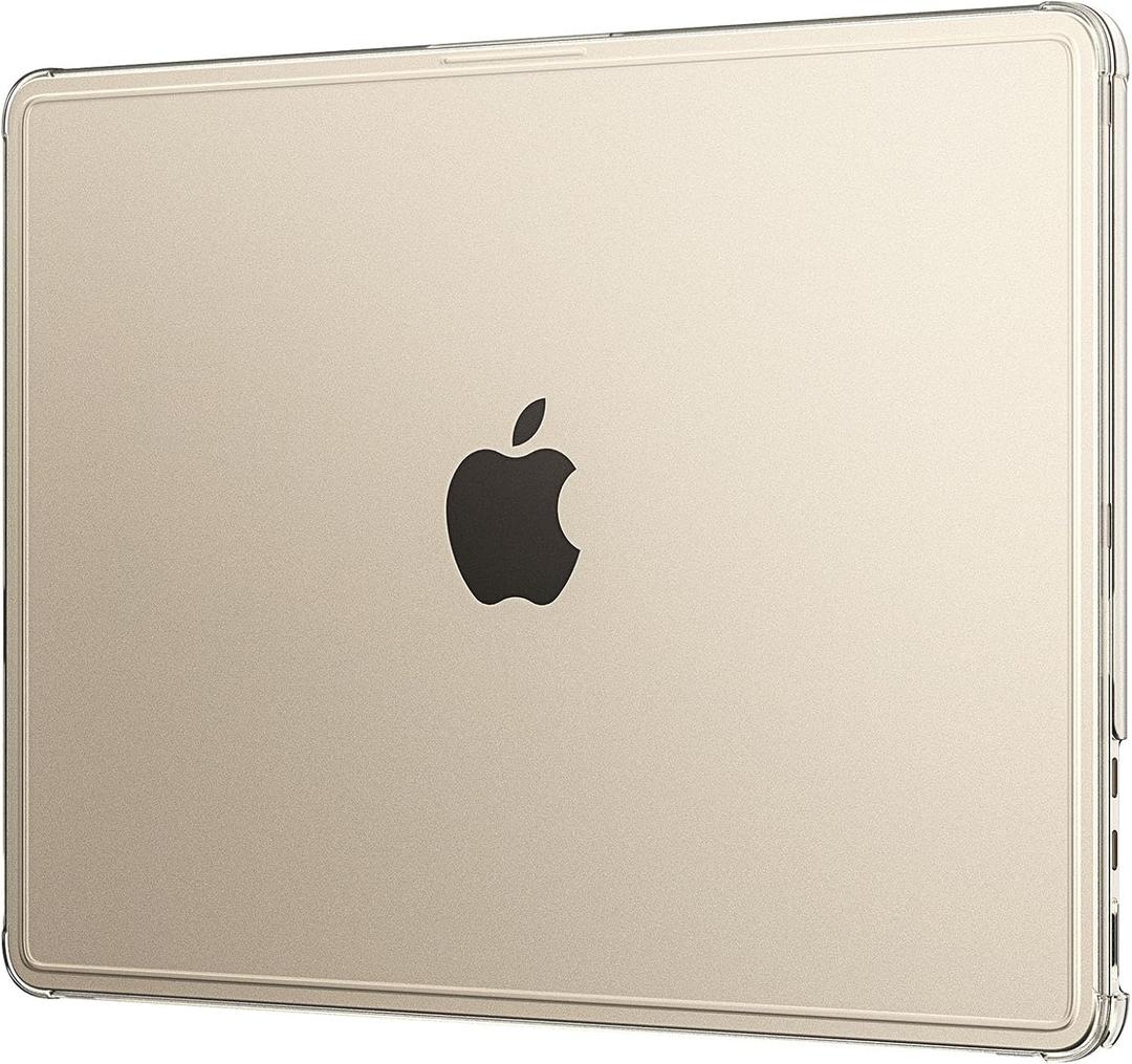 EooCoo Case for MacBook Air 13 inch, M5 M4 M3 M2 2026-2022 A3449 A3240 A3113 A2681, Reinforced Anti-Cracking, True-to-Device Matte Texture, Hard Shell Laptop Cover for MacBook Air 13.6 inch (Starlight)