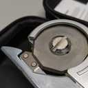 Cordless Electric Scissors: 4V Rechargeable Rotary Cardboard Cutter, 3000mAh Battery, with LED Light, 2 Blades, Box Cutter for Fabric Carpet Carton Plastic Leather Cloth (Green)