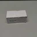 2 Pack Crystal Glass Dummy Door Knobs, Single Sided Knob for Closets, French Double Doors, and Pantry, Antique Brass Non-Turning Interior Door Knob (Aged Bronze)