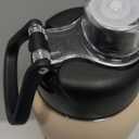 32 oz Glass Water Bolttles with Straw Large Motivational Water Bottle with Time Marker Sports Water Bottles with Silicone Sleeve and Handle Lid Water Jug for Gym Workout (Amber)