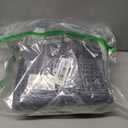 GLAMBURG 100% Cotton 2 Pack Oversized Bath Towel Set 28x55 Inches, Ultra Soft Highly Absorbant Compact Quickdry & Lightweight Large Bath Towels, Ideal for Gym Travel Camp Pool - Charcoal Grey