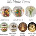 Tebery 12 Pack Wide Mouth Home Glass Mason Jars with Airtight Lids and Bands, 16Oz Canning Glass Jars for Canning, Fermenting, Pickling, Decor