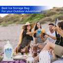 Perfect Stix Icebag10TT-100 Ice Bag with Twist Tie Enclosure, 10 lbs (Pack of 100)