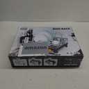 MOUKABAL Dish Drying Rack, Dish Rack, Large Dish Racks for Kitchen Counter, Drying Rack Kitchen with Removable Utensil Holder, Drainboard 16.9" x 12.9" x 5.9"(White)