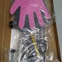 B-Land Carpet Rake for Pet Hair Removal, Reusable Pet Hair Remover with 60 Adjustable Long Handle, Carpet Scraper Dog Cat Hair Remover Tool for Rugs, Mats