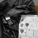 Office Cubicle and Desk Shade, Suitable for Cubicle to Block Light and Privacy Protection Cubicle Light Shield Black Diameter 65 inchesBlack