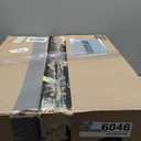 Meititi 47 Inch Portable Lightweight Snow Shovel with Ergonomic D-Grip,Non-Slip Sponge and Durable Aluminum Blade for Snow Removal,Long Large Capacity Shovel for Driveway,Outdoors,car Camping(Black)