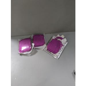 3 Pack Purple Glitter Numbers