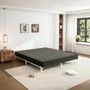 7 Inch Queen Metal Box Spring with Round Corners, 3000 LBS Heavy Duty