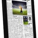 Americanflat 11x22 Newspaper Frame with Polished Plexiglass - Display for Assorted Media Articles - Signature Collection - Modern Picture Frame for Wall Display - Black