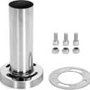 4" Round Tip Silencer Exhaust Muffler for 4 inch Tip Removable Exhaust Silencer