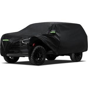 Waterproof Car Cover Custom Fit for Chevy Suburban 1973-2026, Migaven Full Exterior Cover Sun Rain Protection with Door Zipper and Cotton Lining