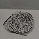 Elecan Premium RCA Cable 75 Ft (Hi-Fi Sound-16 AWG-Shielded) 2 RCA Male to 2 RCA Male Stereo Audio Cable, Gold Plated-Aluminum Alloy Shell-Pure Copper-Braided RCA Cord for Home Theater Speakers + Ties