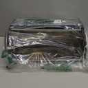 Oggi Stainless Steel Roll Top Bread Box for Kitchen Countertop with Stainless Steel Lid - Fits Multiple Large Loaves of Bread and Other Freshly Baked Goods Including Cookies, Bagels, Muffins