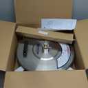 MEKOH 18" Pressure Washer Surface Cleaner 4500 PSI4 Wheels Stainless Steel Power Washer Attachment for Driveway Sidewalk Patio Concrete Cleaning, 1/4'' Quick-Connect, 1 Extension Wand&5 Spray Nozzles