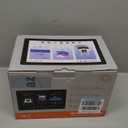 10.1 Inch Single Din Car Stereo, Rotatable Touch Screen, Wireless CarPlay & Android Auto, Android 13 Car Radio with Bluetooth GPS Backup Camera