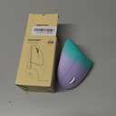 TECKNET Ergonomic Mouse, Wireless Bluetooth Vertical Mouse, 4800 DPI Optical Tracking, 6 Adjustable DPI, Quiet Clicks, 2.4GHz with USB A Receiver, 12 Months Battery, 6 Buttons, Wide Compatibility (Purple-Green)