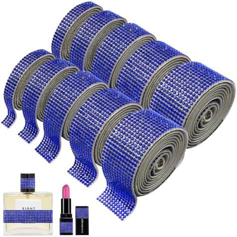 30 Rolls Rhinestone Ribbons, Self Adhesive Diamond Bling Ribbons 10 Yards Rhinestone Stickers Strips for DIY Art Crafts Wedding Birthday Car Phone Hat Decorations 30 Rolls Rhinestone Ribbons, Self Adhesive Diamond Bling Ribbons 10 Yards Rhinestone Stickers Strips for DIY Art Crafts Wedding Birthday Car Phone Hat Decorations