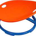Kids Sensory Swivel Chair - Sensory System Training for Children - Improve Motion Sickness - Swivel Chair for Autism Kids (Orange)