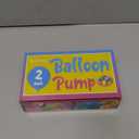 Balloon Pump Hand Held, Inflator Air Pump for Balloons - 2Way Dual Action, 2Pack