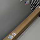 Replacement Shower Curtain for Bathroom. Replacement Curtain only (White Stripe)