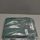 MIULEE Green Set of 2 Ultra Thin Bathroom Rugs, Rubber Bath Mats for Bathroom Non Slip, Quick Dry Absorbent Bath Rug Machine Washable, Fit Under Door, Shower, Sink, Spring Home Decor, 17"x27"+20"x32"