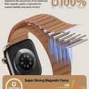 Patented Magnetic Sport Band Compatible with Apple Watch Bands for Men Women 40mm 38mm 41mm 44mm 46mm 45mm 42mm 49mm, Nylon Sport Loop Strap for iWatch Ultra 3 2 1 SE Series 11 10 9 8 7 6 5 4 3 2 1