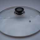 Tempered Glass Lid for Pot & Pans with Vent Hole, 34 cm