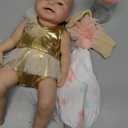 Soft Silicone Baby Doll 15 inch Real Life Baby Dolls Silicone Full Body Anatomically Correct Girl Baby Doll