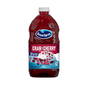 Ocean Spray® Cran-Cherry® Cranberry Cherry Juice Drink, 64 Fl Oz Bottle (Pack of 8) Best Before Aug 04, 2026