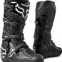 Fox Racing Men's Motion Motocross Dirt Bike Boots (Black, 9M)
