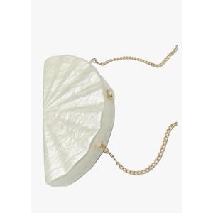 Tarvione
Shell Purse Hard Acrylic Clutch Purse Marbled Shoulder Crossbody Evening Bag Glitter Trendy Seashell Bags Elegant