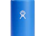Hydro Flask Flex Sip Coffee Tumbler  Insulated Stainless Steel, Non Spill, Leak Proof Travel Coffee Cup 20 Oz Cascade Blue