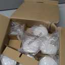 Tuyai (Set of 36) Floating Candles, 3 inch White Dripless Wax Burning Candles, for Weddings, Party, Special Occasions and Home Decorations