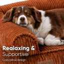 FUKUMARU Cute Dog Bed, Thickened Orthopedic Dog Sofa, Waterproof&Washable