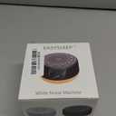 Sound Machine Easysleep White Noise Machine with 25 Soothing Sounds and Night Lights with Memory Function 32 Levels of Volume and 5 Sleep Timer Powered by AC or USB for Sleeping Relaxation (White)