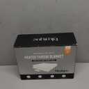 Cow Print Heated Throw Blanket Electric Blanket-Heating Blanket Throw with 10 Heat Levels & 10 Hours Auto-Off, Cozy Soft Fleece Sherpa, Washable, 50 x 60 Inches Cow Print Pink (04 - Pink Ombre-white)