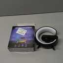 2025 New Mini LED Table Lamp, Wireless Charging Atmosphere Lamp, Bluetooth Speaker, Dimmable Night Light, Bedside Lamp, Alarm Clock for Christmas Gifts (Black)