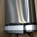 Ninestars DZT-70-11R Automatic Touchless Motion Sensor Semi-Round Trash Can/Recycler, 18.5 Gal. 70 L., Stainless Steel