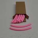 2 Pcs Toy Hoop Exercise Hoop Detachable Adjustable Plastic Toy Ring Playground Equipment for School Colored Circles Exercise Ring for Teens Dog Agility Equipment(Pink,23 Inch)