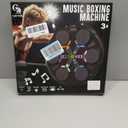 Upgraded Music Punching Machine for Kids and Adults, Wall Boxing Punching Pad with Bluetooth & Rhythm Lights, 3 Speed Modes, Home Fitness Boxing Equipment with Gloves for Boys Girls Teenagers